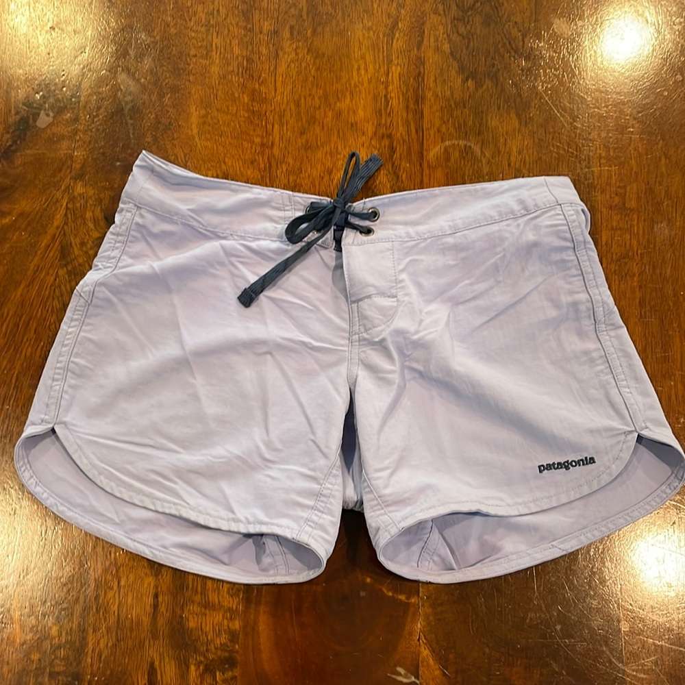 Purple Patagonia shorts